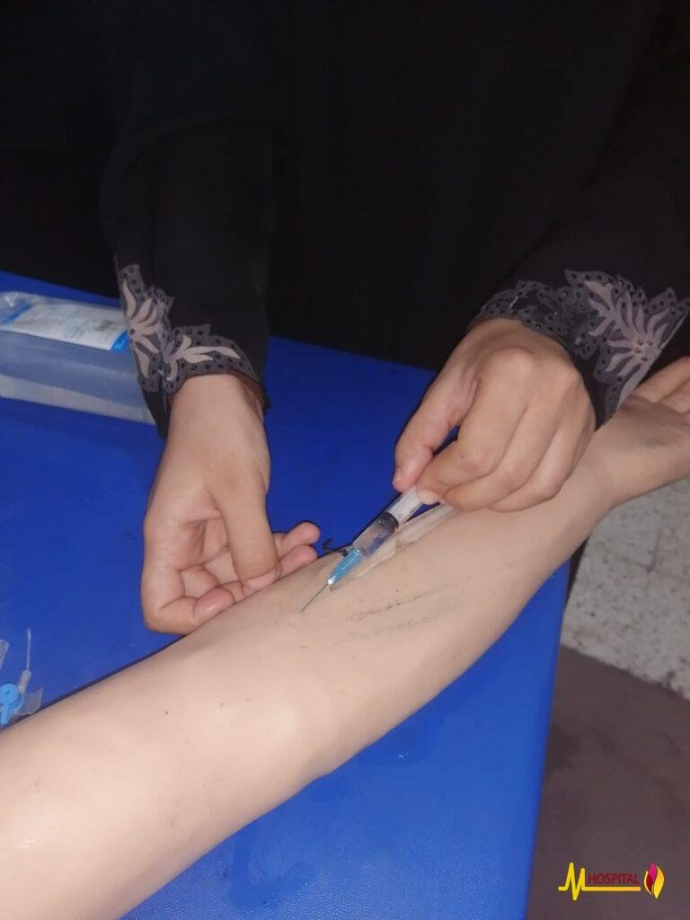 الحقن الوريدي