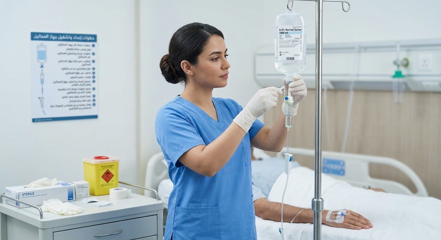 طريقة استخدام جهاز المحاليل خطوة بخطوة